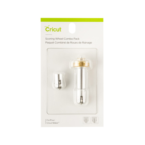 Boîtier d'assemblage roues de rainage simple et double Cricut