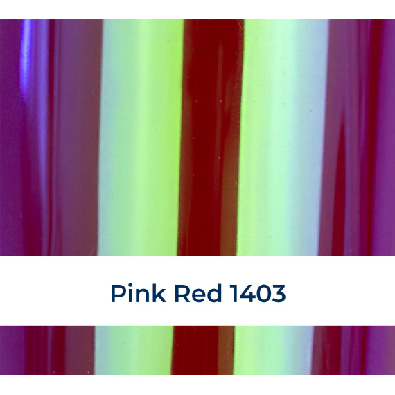 holograflex pink red 1403