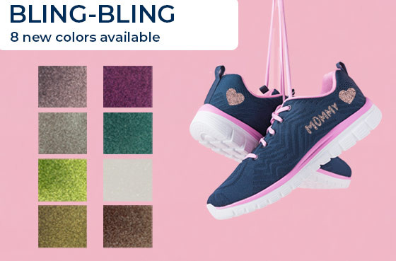 Bling-bling: 8 new colors available