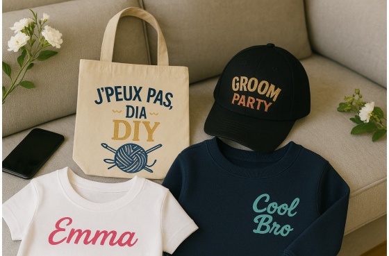 5 easy ideas to customize your clothes with heat transfer vinyl
